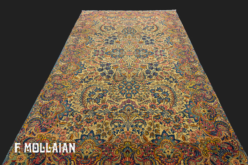 Antique Persian Kerman Rug n°:53723494